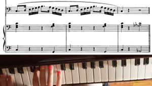 Ф.Абт. Вокализ № 5 (из Части 2) для баса, баритона, контральто, меццо-сопрано. A-dur. Andante. Мину