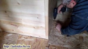 выравнивание полов плитами осб под ламинат