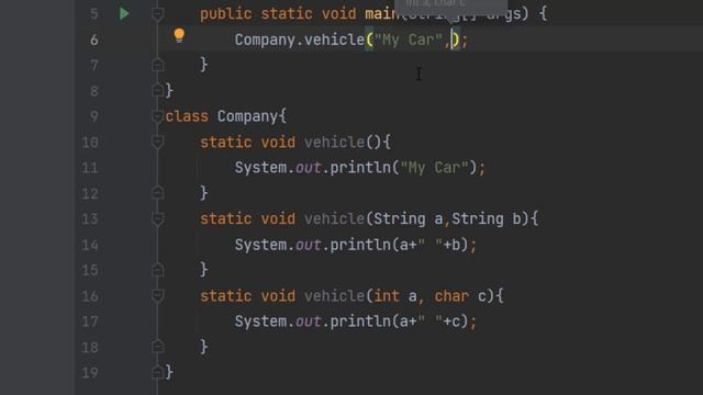 Method Overloading in Java with Example | How to use of Method Overloading in Java Core