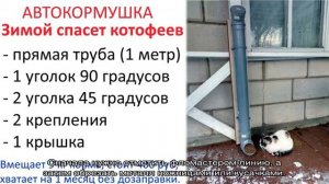 Автоматическая кормушка для кошек своими руками