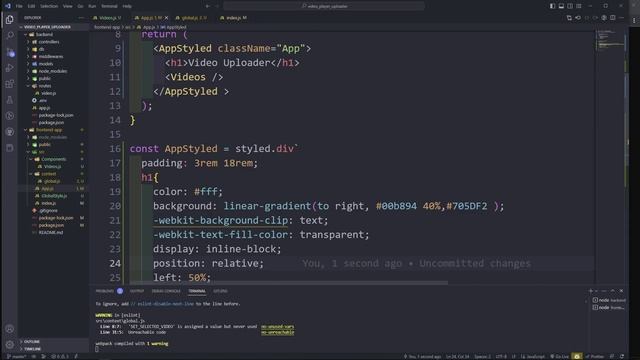 React and Node.js Video Player смотреть онлайн