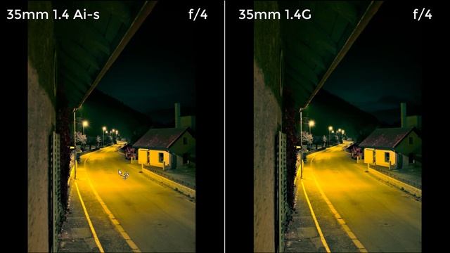 Comparaison : Nikon Nikkor 35mm f/1.4 Ai-s vs f/1.4G смотреть онлайн