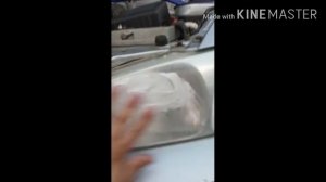 Полировка фар шуруповертом, Хендай Акцент! идеальный результат.