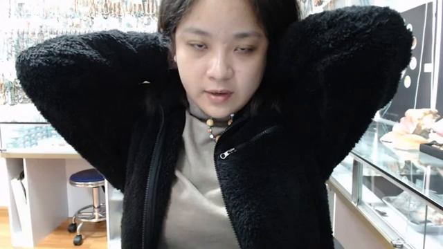 20231220-02 Colorful sea shell and pretty Freshwater Pearls with Rutilated Quartz gemstone stone