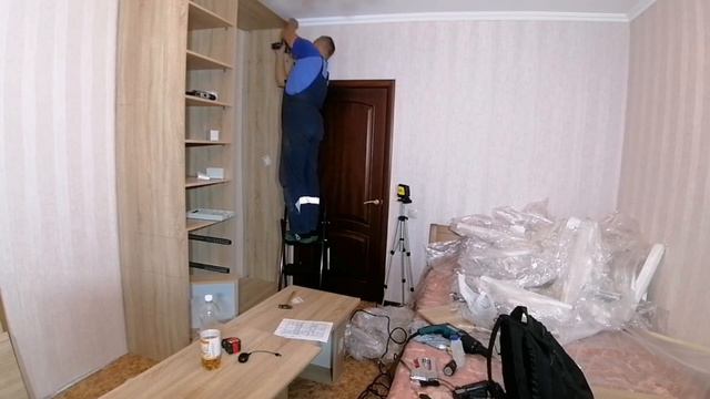 как собрать шкаф
