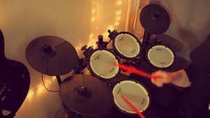 Кино - группа крови (Барабаны, моя версия с карданом) #drumcover #барабанщик #drums #рок #цой #кино