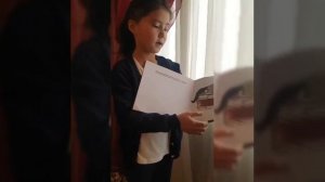Калчабаева Кияна 1г класс школа гимназия номер 50 имени П.Ж.Нышанова