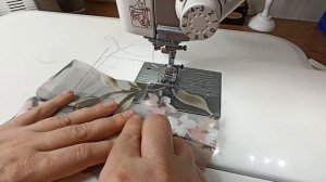 Шьем нарядную блузку из органзы с объемными рукавами. Моделирование и пошив.