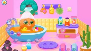 Bubbu - My Virtual Pet | Bubbu Bath Time | SPA game UNLOCKED | GAMEPLAY