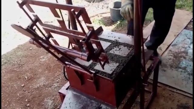 Шлакоблочный станок Престиж. Станок для производства шлакоблоков! смотреть онлайн