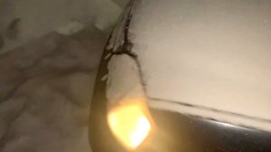 Запуск машины в мороз -33ºС. Рено Логан.