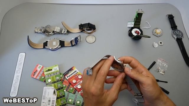 Батарейки в часы на Алиэкспресс | Замена батарейки китайских часов с Алиэкспресс.