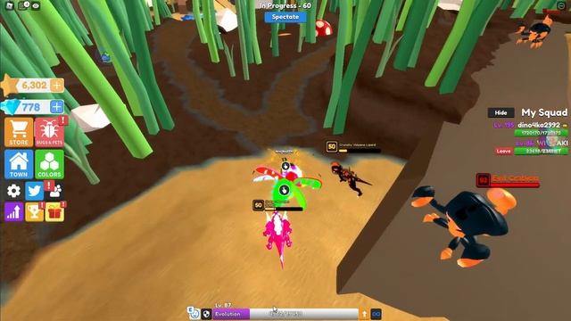 ПОБЕДА НАД БОССОМ В РОБЛОКС! | СИМУЛЯТОР ЖУКА | Проходим боссов! смотреть онлайн