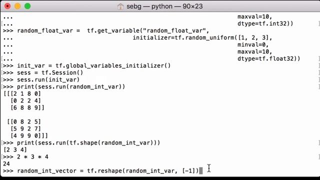 tf reshape: Use TensorFlow reshape To Convert A Tensor To A Vector - TensorFlow Tutorial смотреть онлайн