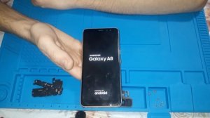 Завис и не загружается Samsung A8 2018.Hard Reset Samsung A530F.Резервное выключнеие Samsung A530F