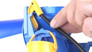 Бетономешалка MAN сине-серый (подходит модуль со звуком и светом «H»)