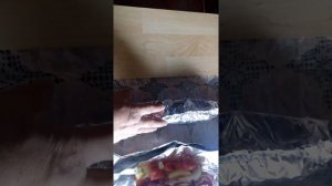 Свиные ребра запеченые в фольге на мангале