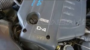 Видео работы двс Toyota Verossa 1JZ-FSE 440000т.км.
