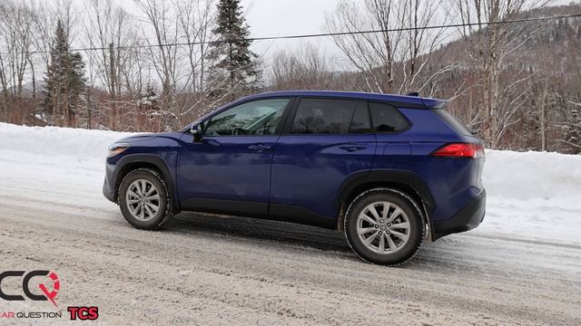 Toyota Corolla Cross AWD Test on Snow and ice : Still Not bad but... смотреть онлайн