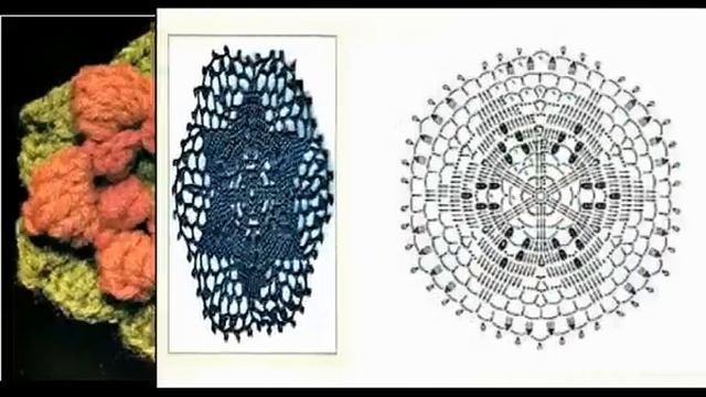 Шестиугольные мотивы и схемы. Вязание крючком. (Коллекция 2)