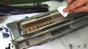РЕМОНТ МАТРИЧНОГО ПРИНТЕРА OKI MX1100. How to Repairing dot matrix printer OKI mx1100