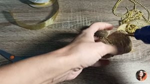 DIY 3 ИДЕИ ИЗ ДЖУТА НА НОВЫЙ ГОД /НОВОГОДНИЕ ПОДЕЛКИ ИЗ ШПАГАТА СВОИМИ РУКАМИ/ДЕКОР ИЗ ДЖУТОВОЙ НИТ