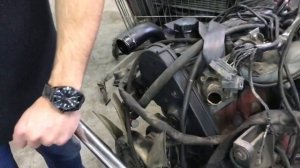 Ремонт двигателя и замена турбины на Вольво 740.