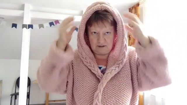 Довязала кардиган - пальто. смотреть онлайн