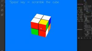 [Haskell / gloss] 3D - Pocket Cube (2x2 Rubik's Cube) Game