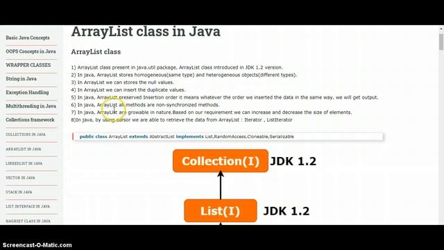ArrayList in Collection  Hindi (Legacy classes) | Java Collection Framework  Tutorial in Hindi | #3 смотреть онлайн