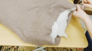 Не выбрасывайте пластиковый ящик Полезная самоделка Лежанка для кошек