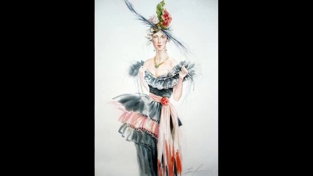 Роскошь и шик моды арт-деко Художник Светлана Овинова смотреть онлайн