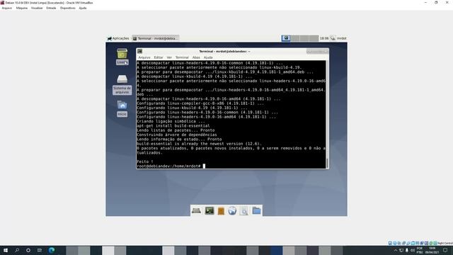Adicionais para Convidado no Debian 10. смотреть онлайн