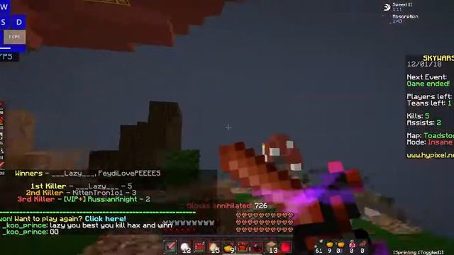 [SkyWars Hypixel] РАДИ ЧЕГО Я ПРИШЁЛ НА ЮТУБ? смотреть онлайн