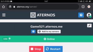 Minecraft free aternos server without wifi for bedrock and java