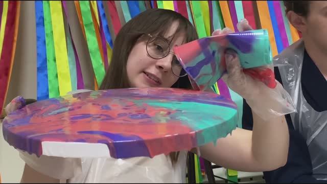 Fluid Art (Флюид Арт) в Челябинске. «Жидкое искусство» в деле!