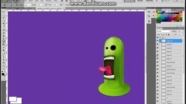 MakingOf Screamy Wallpaper-Photoshop cs 5 смотреть онлайн