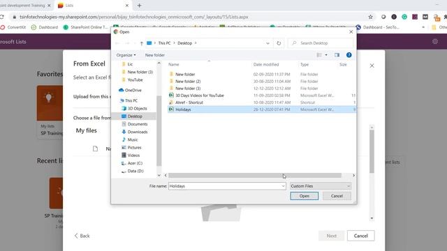 How to Create a List from Excel in Microsoft Lists смотреть онлайн