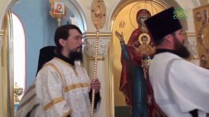 Праздничную литургию возглавил епископ Барышский и Инзенский Филарет