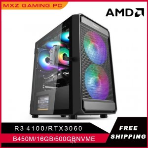Игровой ПК MXZ R3 4100 GTX1660S /RTX3060 16 Гб 500 Гб NVME Windows 10 Pro