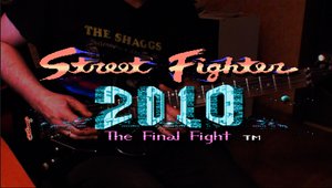 NES Street fighter 2010 - City lights (guitar cover)