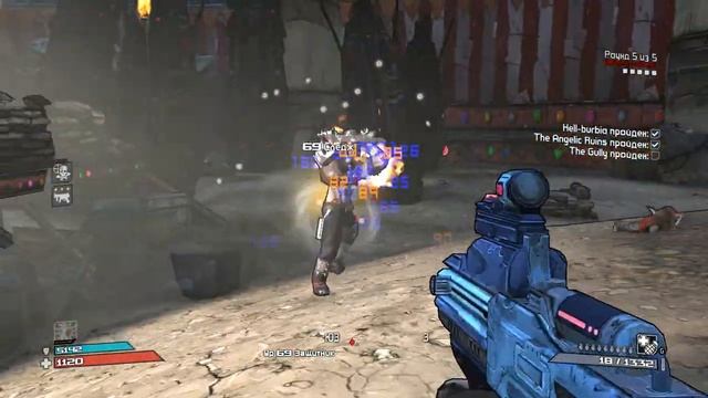 Borderlands 1 Арена Безумной Мокси Босс Следж смотреть онлайн