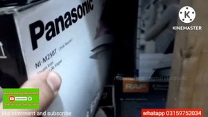Panasonic NI-M250T iron/original iron/electric steam iron new model best quality review and unboxin