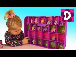 ✿ ПОНИ Распаковка Игрушки для Детей Обзор Пони на Русском Филли pony surprise box house unboxing