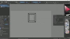 Перспектива, изометрия в Krita - Assistant tool