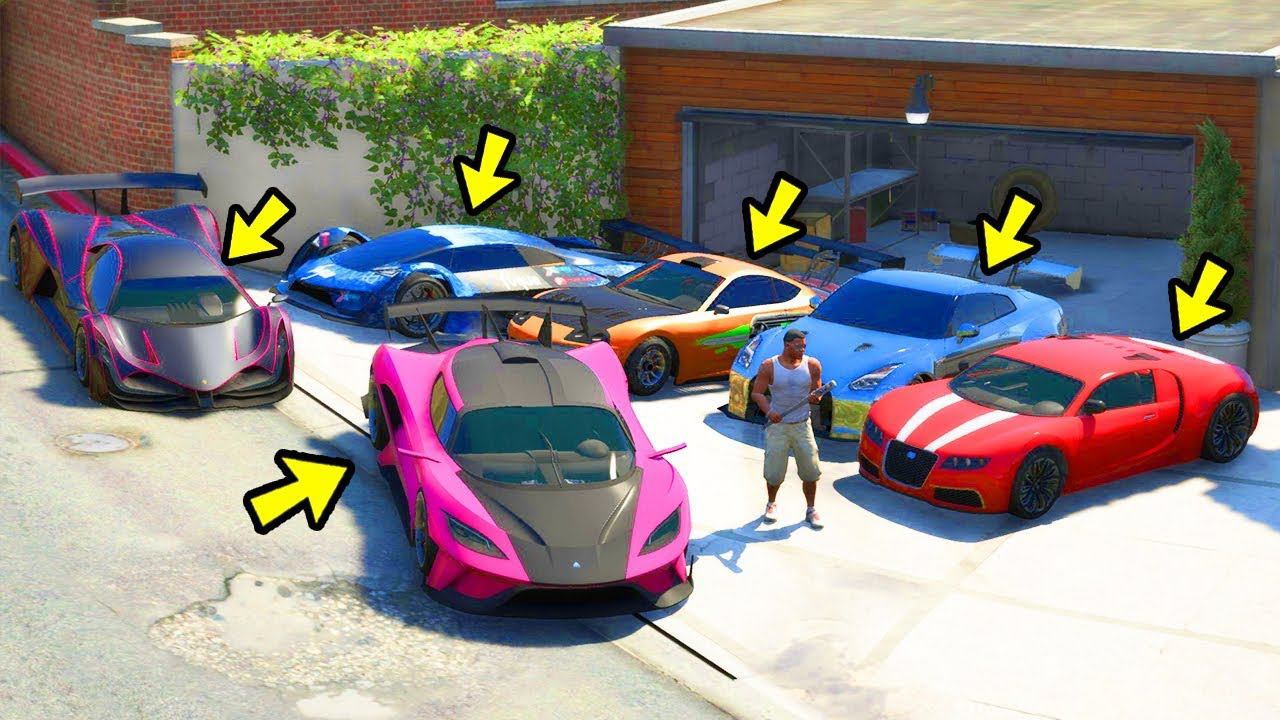 УГОН БЫСТРЫХ СПОРТИВНЫХ МАШИН ДЛЯ ФРАНКЛИНА В ГТА 5 МОДЫ! ОБЗОР МОДА В GTA 5! ИГРЫ ГТА ВИДЕО MODS смотреть онлайн