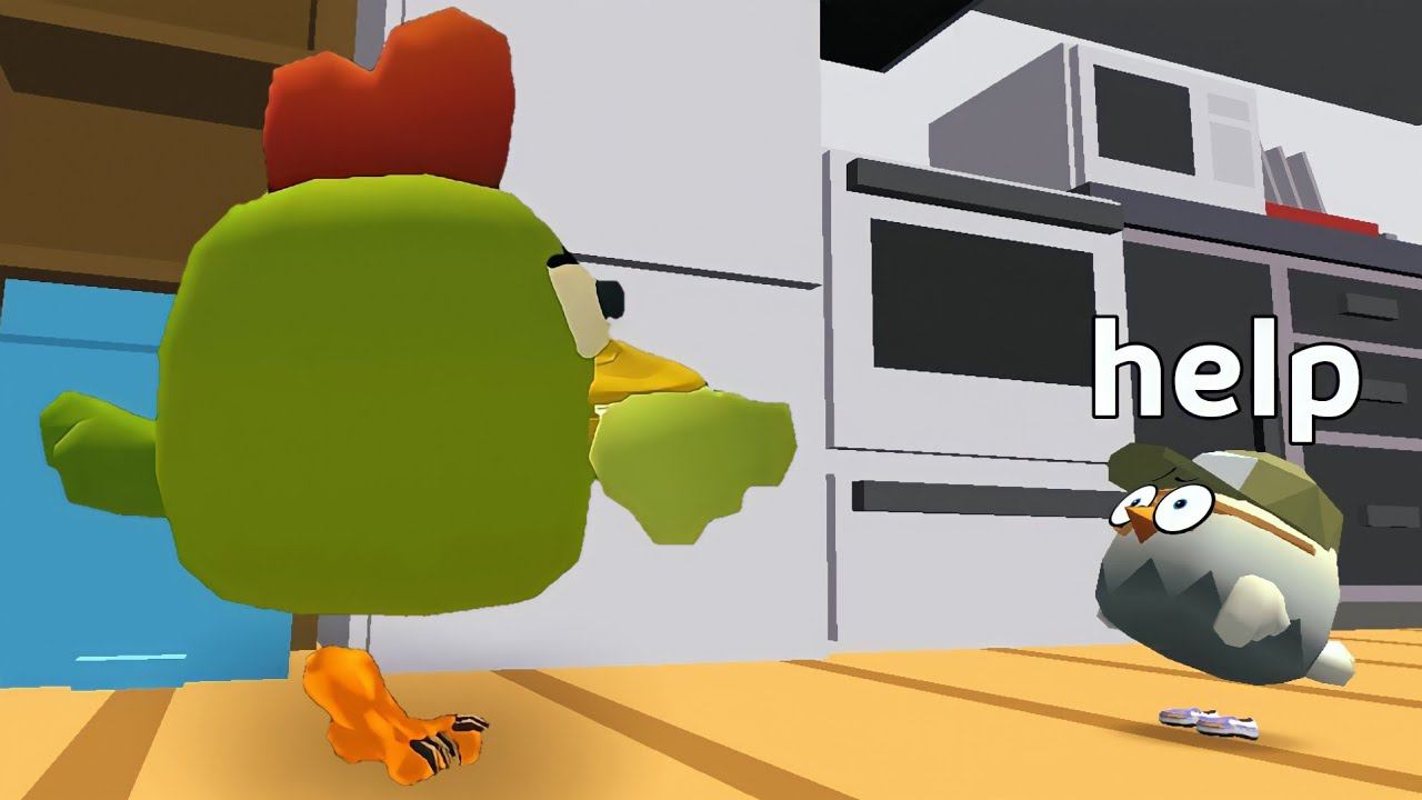 VERY FUNNY MOMENTS IN CHICKEN GUN №6 смотреть онлайн