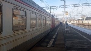 Электропоезд ЭД4М-0203/0310 с сообщением Москва(Курский-Вокзал)-Петушки.