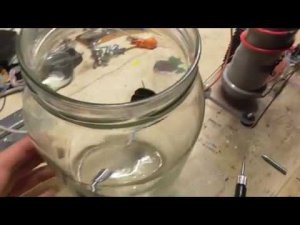 Вакуумная плазма банка 2 электрода