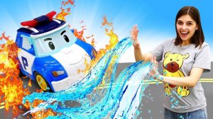 Машинки РОБОКАРЫ в городе Брумс! — Видео для малышей, как мы ищем ПОЖАРНУЮ МАШИНКУ!